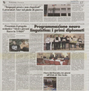 Consegna diplomi practitioner di PNL