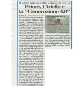 Coordinamento presentazione del libro Generazione 4.0