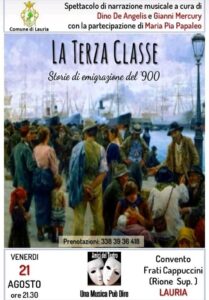 La Terza Classe storie di emigrazione del 900